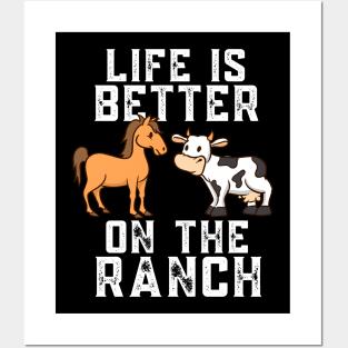 Life On The Ranch Posters and Art